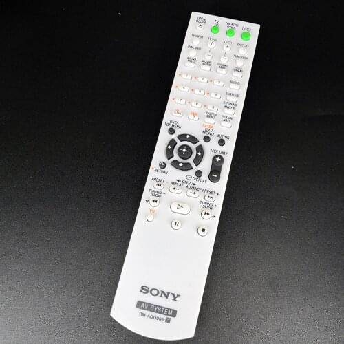 New Replace Remote Control RM-ADU005 For Sony AV Theater System DAV-DZ20 CD/SA-CD DAV-DZ630 HCD-DZ630 DAV-HDX265