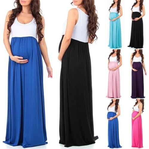 Women Mom Maternity Maternity Clothes Womens Lace Maternity Long Dress Large Size Photography Photo Shoot