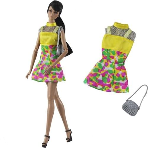 30cm for barbie Doll clothes Dress Fashion Casual doll suit for licca For Barbie Doll Accessories Baby Toys Best Girl' Gift