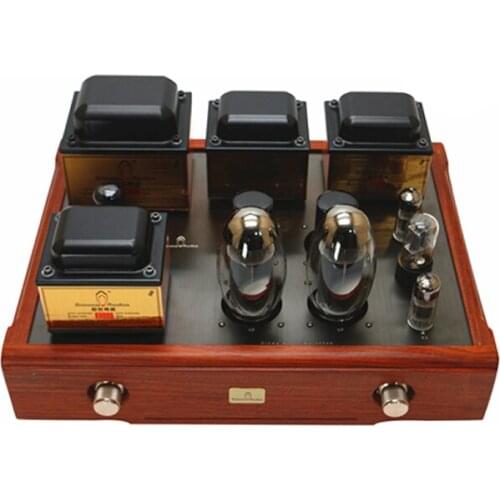 KT150 manual scaffolding, high-power single-ended class A amplifier, power consumption 250W, input sensitivity 100mV~600mV