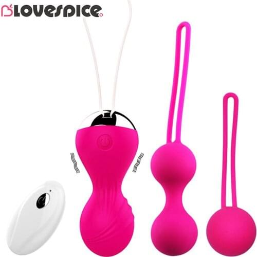 10 Speeds Vibrating Egg Clitoris Stimulator Wireless Remote Control G-Spot Vibrators Sex Toys for Woman Egg Exercise Kegel Balls