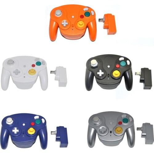 10 PCS a lot For G-ameC-ube gamepad handle for N-G-C for W-i-i Bluetooth Controller 2.4GHz Wireless Gamepad joystick