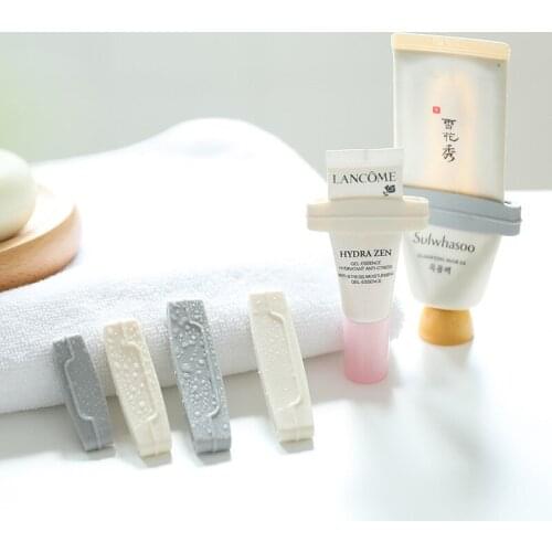 3Pc/Set Oral Care Accessories Toothpaste Tube Squeezer Home Plastic Easy Press Tube Facial Cleanser Press Rolling Holder