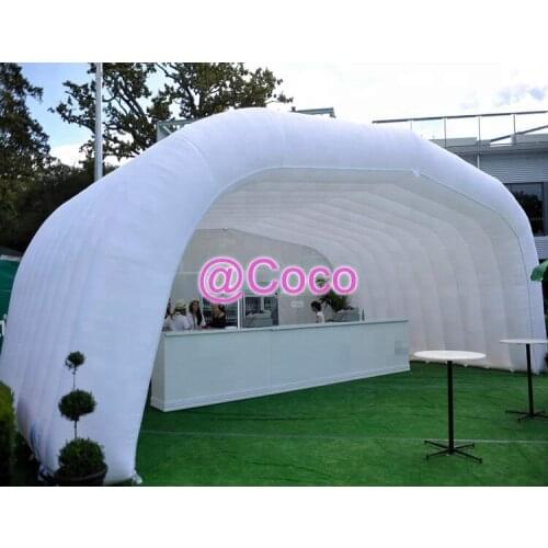 Free air ship to door!Hot sale inflatable air roof cover, inflatable stage tent, cheap inflatable stage cover event marquee