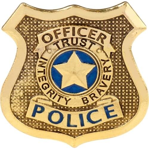 MQCHUN Movie POLICE BADGES Officer Logo Alloy Badge Brooch Zootropolis Judy Hopps Bunny Judy Badge Pins Jewelry-40