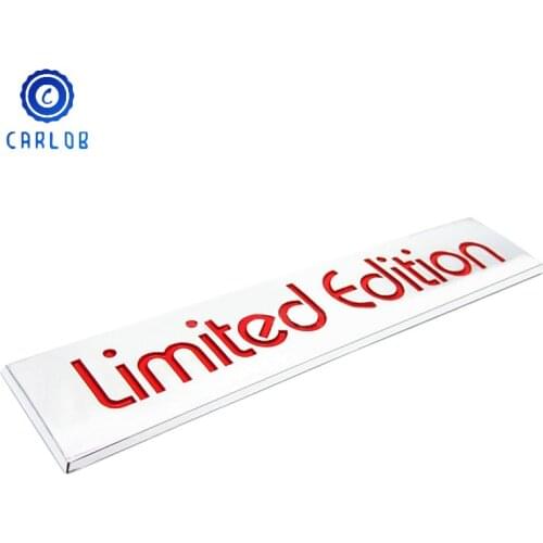 Carlob Limited Edition TSI Fender Tail Emblem Car Sticker Badge For VW Volkswagen Golf Touareg MK4 MK5 MK3 MK6 CC Golf GTI POLO