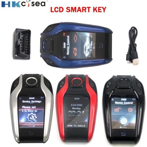 CF400 Upgrade Version CF500 Modified Universal Smart Remote Car Key LCD Screen for All Car Models Keyless GO Keys Multi Language