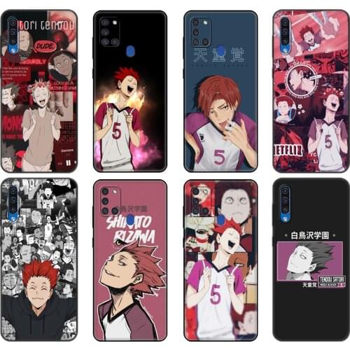Black tpu Case For Samsung Galaxy A50 50S A30S A10 A01 A11 A21S A31 A41 A51 A71 M21 M30S S10 LITE Cover Anime Tendo Satori