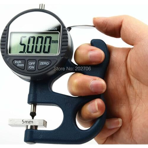 With point measuring head 0.001mm Digital Thickness gauge Micron electronic thickness meter thickness tester