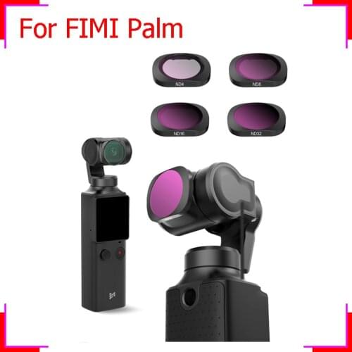 FIMI PALM gimbal camera filter MCUV ND CPL color filters kit fimi palm accessories ND4 8 16 32 Professional Camera lens Filters
