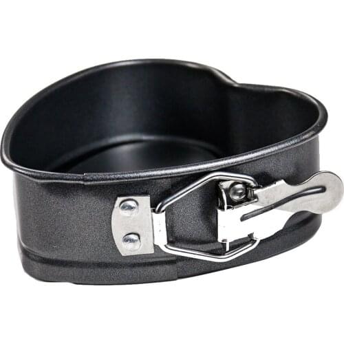 Heart Shape Baking Pans Bakeware Kitchen Cake Mold Mousse Love Baking Dish Heavy Carbon Non-stick Slipknot Removable Base Tray