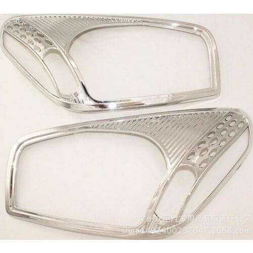 Headlight cover headlight decorative sequins Head light Cover Trim For Toyota XA20 RAV4 2000-2005 Head Lamps Shell Frame