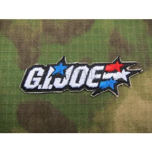 G.I.JOE Logo Tactical military morale Embroidered patch B2531