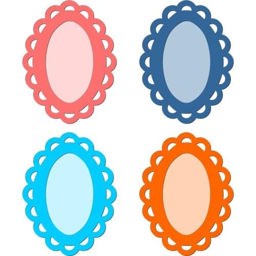 New Photo frame Wooden Die Scrapbooking C2855 Cutting Dies Multiple Sizes Compatible With Most Die Cutting Machines