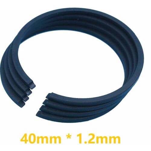 4pcs/lot 40mm X 1.2mm Piston Ring For Brush Cutter FS400 MS210 ST021 MS230 ST023 MS201 MS201T MS211 Chainsaw Cylinder Rebuild