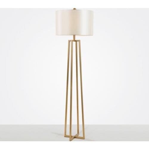 Postmodern American luxury living room model room simple hotel home study designer bedroom floor lamp