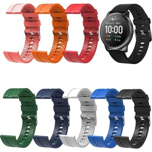 Silicone Strap Watchband for Xiaomi Haylou Solar LS05 Bracelet Band Sport Replacement Wristband for Haylou Solar LS05 Correa