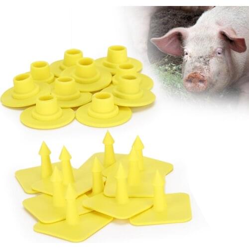 Pig Ear Tag Livestock Blank Ear Tags Farm Animal Management Identification Tag Set Dropshipping