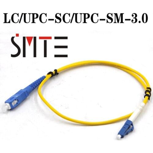 10pcs/lot SC-LC patch cord SD522 LC-SC single-mode fiber cable 3 meters simplex
