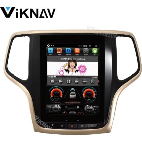 Car auto 2din Android car GPS navigation stereo for-JEEP Grand cherokee 2014 2015 2016 MP3 DVD player multimedia car player