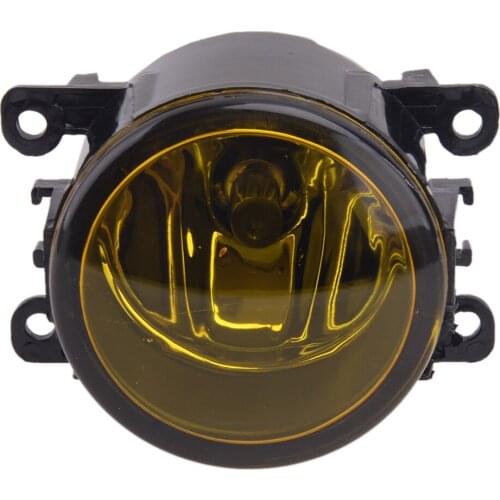 12V 33900STKA11 2 Pin Yellow Lens Car Fog Light Lamp H11 Bulb Fit for Acura Ford Honda Jaguar Lincoln Nissan Sentra Subaru 55W