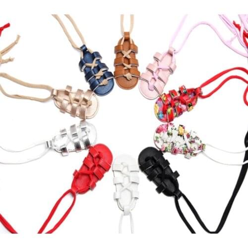 Baby girl party shoes kids first walkers Newborn Infant Baby Girl Leather Bandage Sandals Summer Pram Soft Flat Shoes