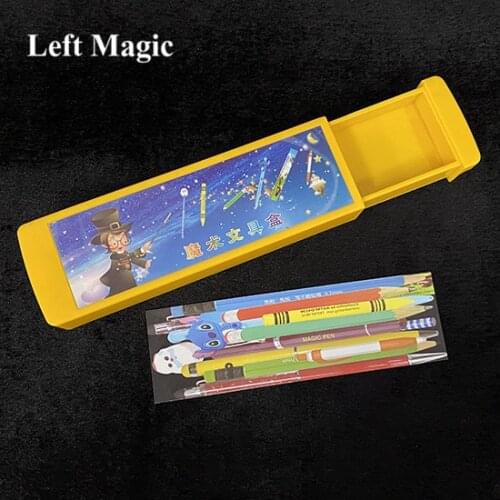 Magic Pencil Case Magic Tricks Appearing Magician Close Up Street Props Magician Accessories Stage