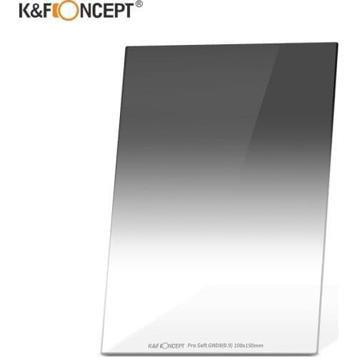 ND8(0.9) Square Neutral Density Filter 3 Stops Multi Coated 100X150mm Soft Grad Compatible with Cokin Z Holder