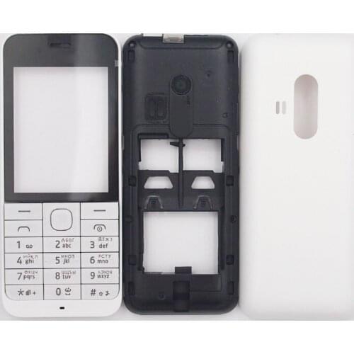 BaanSam New High Quality Colorful Housing Case For Nokia 220 With Russian Keyboard