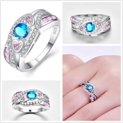 Engagement Rings For Women 2020 New Fashion Jewelry Accesories AAA Zirconia 925 Sterling Silver Ring Wedding Band Bague Femme