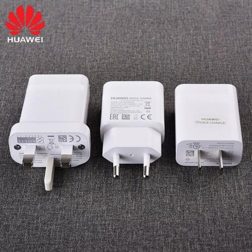EU/US/UK USB Charger Original Huawei 5v2a 9v2a Fast Charging Power Wall Adapter Usb3.1 Cell Phone Charger For Samsung Xiaomi 1