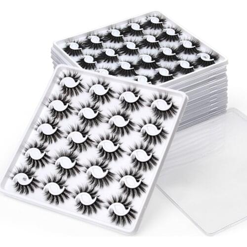 Eyelashes Wholesale 20/100/200 Pairs 3D Mink Lashes Pack Natural False Eyelashes Makeup Fake Eyelashes Mink Eyelashes Bulk Items