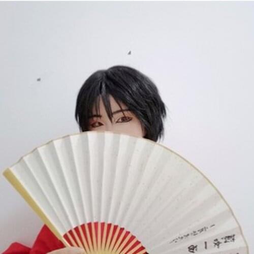 Silk Cloth Blank Chinese Folding Fan Wooden Bamboo Antiquity Folding Fan For Calligraphy Painting Home Decor Chinese style