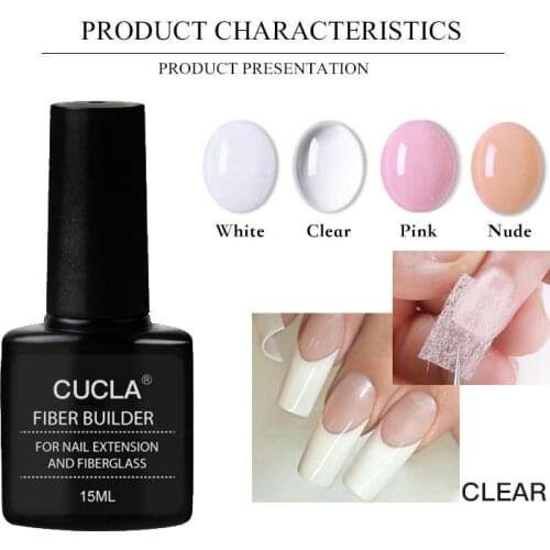 Silk Nails Wrap Stickers for Extension Builder Gel DIY Set Jelly Crystal Nail Art Glue Quick Extension Kit