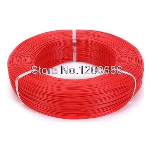 UL1571#28AWG 7/0.12TS red 10 metres 28AWG Flexible Electronic Wire 28awg PVC Electronic Wire DIY Repair Cable Connect