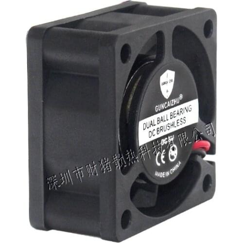 DC5V 12V 24V 4020 40*40*20mm Cooling fan Oil Bearing Ball Bearing bearing cooling fan 6200RPM 2.8W cooling fan 2PIN
