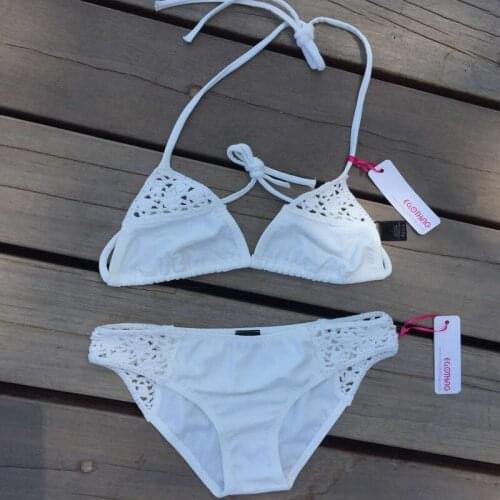 Womens High Quality Crochet Swimwear Bikini Sexy Brazilian Swimsuit