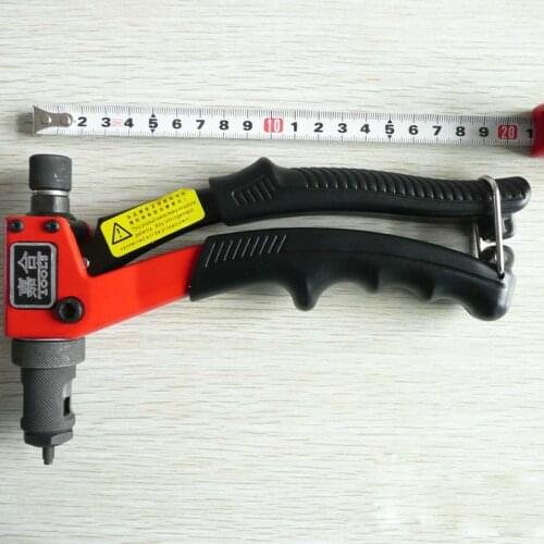 1 set 8" Light One-Hand Rivet Nut Gun Pull Riveting With M3 M4 M5 M6 BT-603