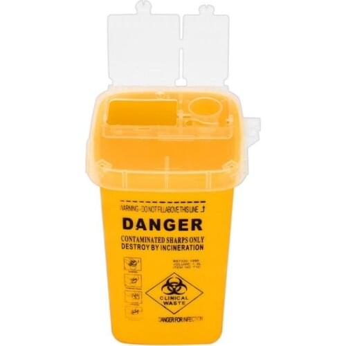 1pcTattoo Supplies Container for Disposable Sharps Medical Needle Tips Waste Box Tattoo Accessories Buckets Collections Barrels