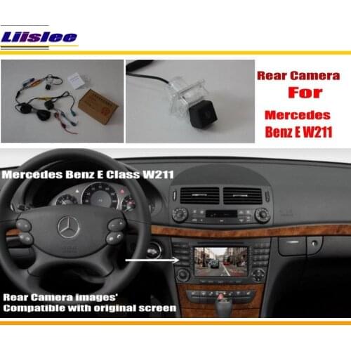 Car Rear View Camera For Mercedes Benz E Class W211 2002-2009 AUTO Reverse Parking AUTO CAM Original Screen Accessories