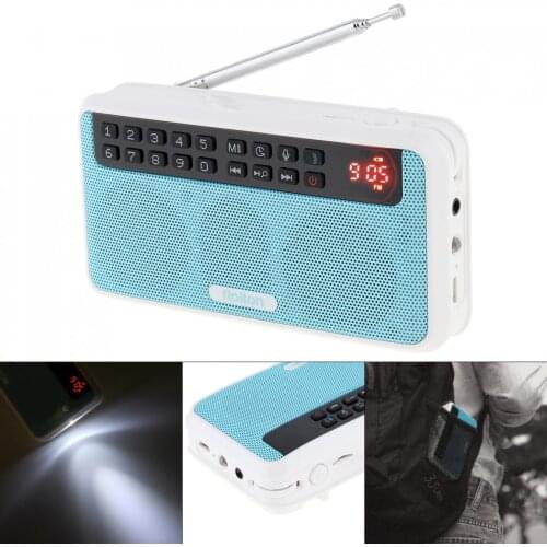 Rolton E500 Wireless Bluetooth Speaker Portable Digital FM Radio HiFi Stereo TF Music Player with LED Display for PC/iPod/Phone