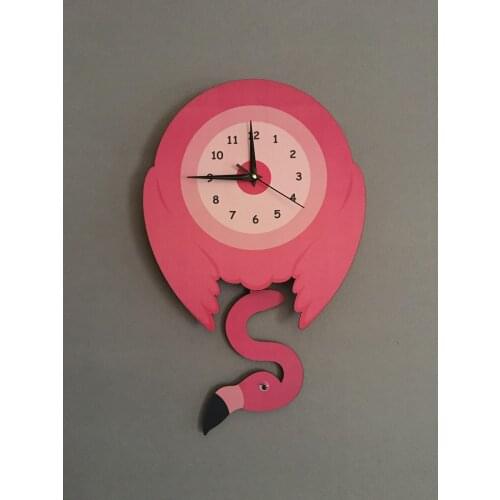Goodtime Flamingo Decorative Pendulum Wall Clock