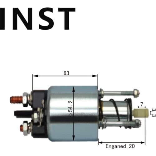 ELECTROMAGNETIC SWTICH SOLENOID FOR 12V 085541860010 063102008010 230807 66-9315 63103026 85541740 85541860