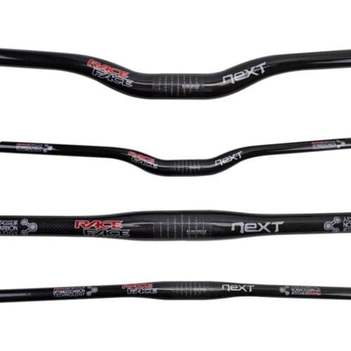 FCFB NEXT Mountain Bike 3K Full Carbon Handlebar Flat/Rise Carbon Bicycle Handlebar 31.8*600/620/640/660/680/700/720/740/760mm