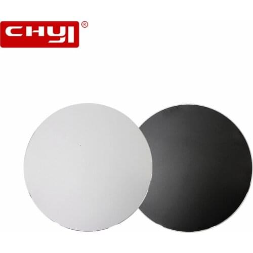 Computer Gaming Mouse Pad Hard Metal Aluminium Alloy Round Mouse Mat Small Waterproof PC Office Home Mousepad For Laptop Desktop