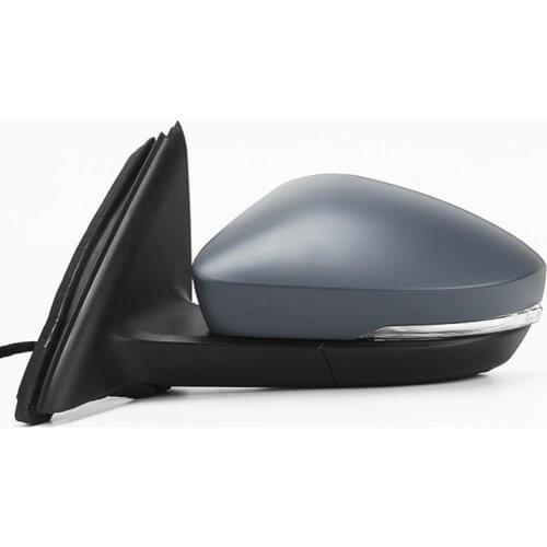 CAPQX 6/7/9/13wire For Skoda Octavia 2014 2015 2016 2017 Side Rearview Mirror Rear View Mirror with LED Turn Signal Light