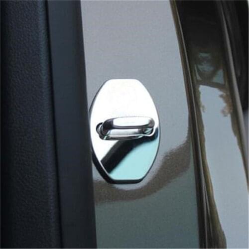 Car Door Lock Cover Car Styling Anti Rust Protective Case For Dacia Sandero Stepway For Audi For Volkswagen Auto Accessories