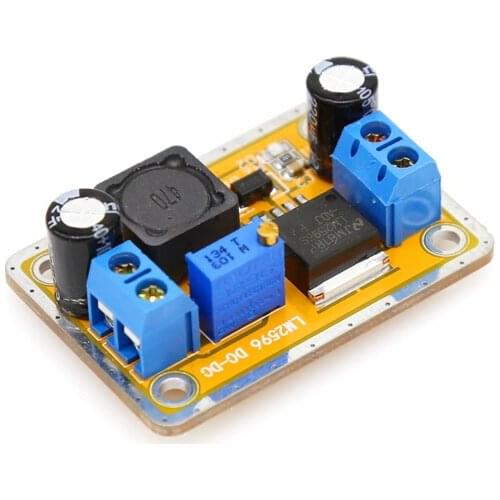 LM2596 power supply regulator module 3A 30V step-down adjustable output 3.3V5V12V DC voltage regulator module