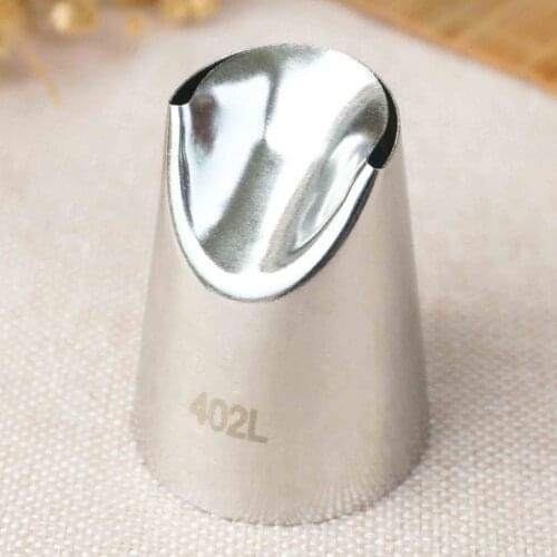 #402L Large Size Piping Nozzles Pastry Tip Stainless Steel Icing Tipa Cake Cupcake Decorating Tools Create Chrysanthemum Dahlia