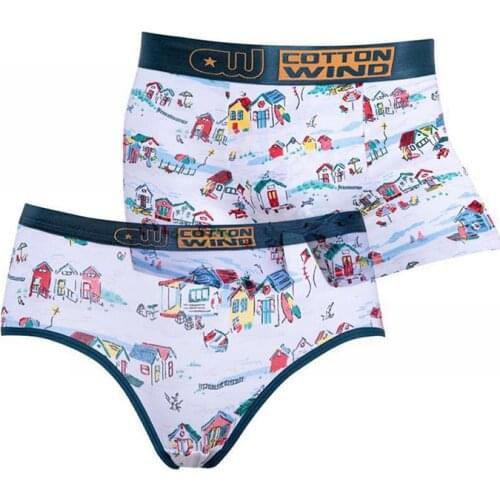 Couple Underwear Men And Women Cotton Youth lovers Underpants male underwear briefs female panties Sweetheart s lovers underwear